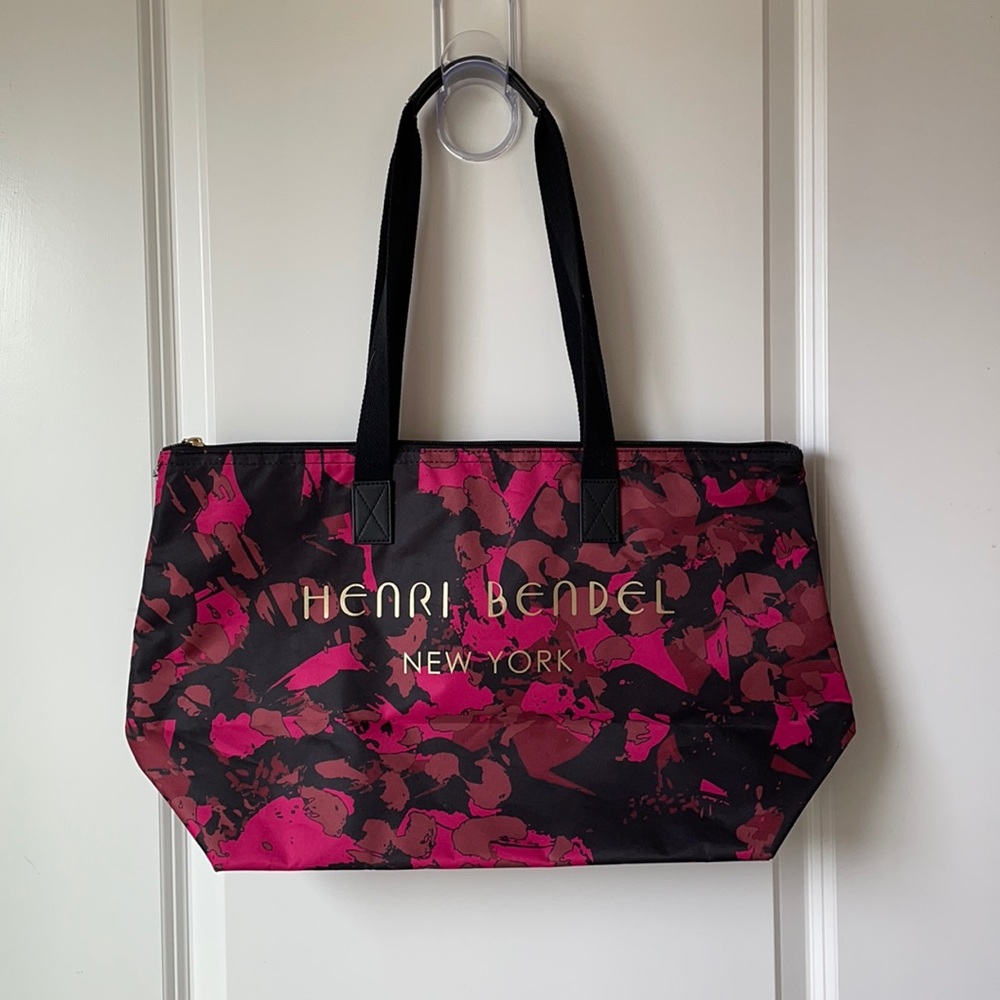 HENRI BENDEL Nylon Floral Tote | LIKE NEW!